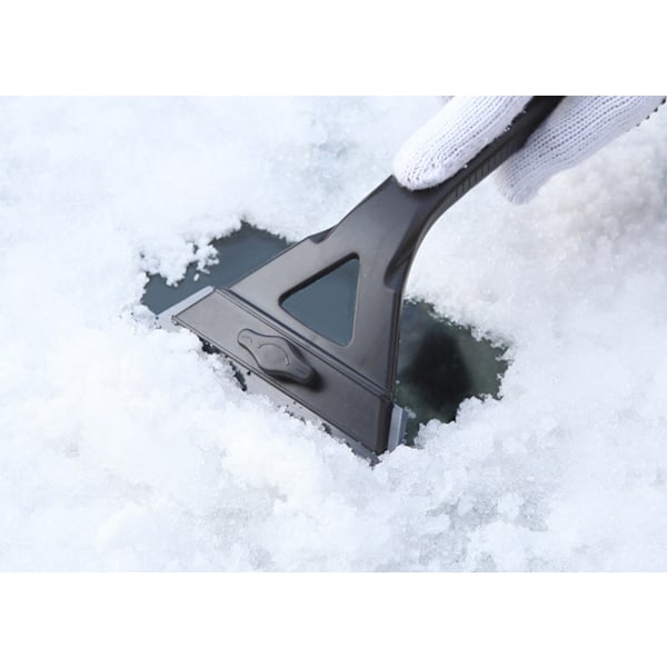 Bilskrape - Maksimal Kontakt Vindusskrape, 14 cm Rippesikker Silikonblad, Snøskrapere for Bil