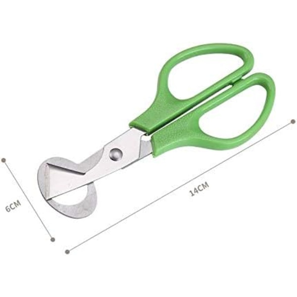 Rostfria vakteläggsaxar sax kök ägg sax verktyg-4PCS