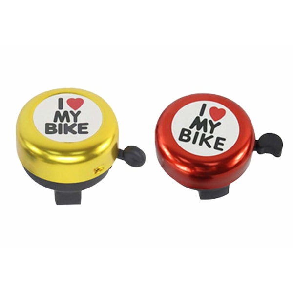 2 st söta cykelklockor handtag högt cykelklocka larmklocka ring cykeltillbehör enkel klocka