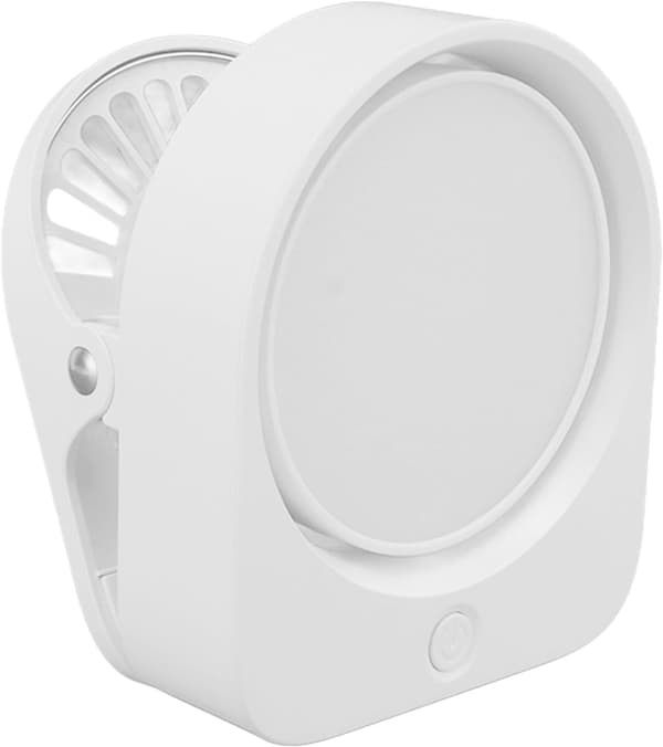 Klipslampe 3 lysmoduser, USB-oppladbar bokleselampe for
