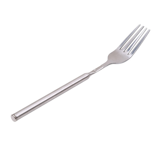 Teleskopgaffel, uttrekkbar gaffel, lang teleskopgaffel, rustfritt