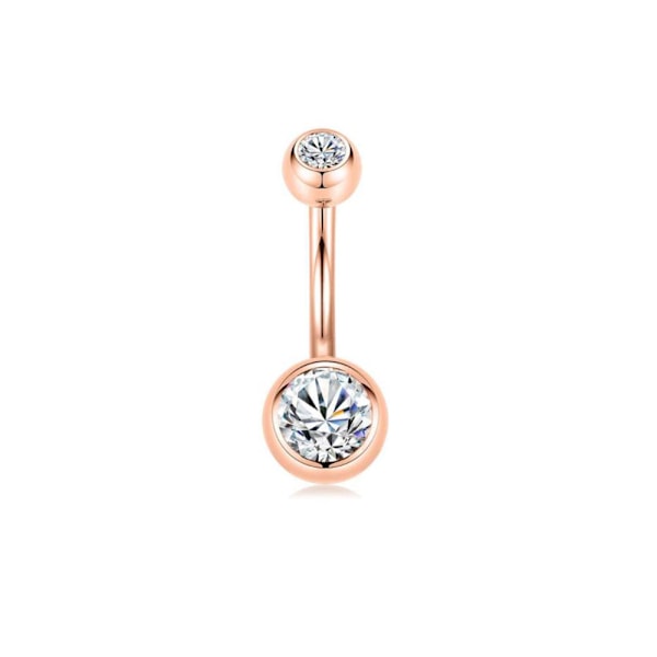 Magenring 14 stk rustfritt stål elegant stil dinglende for fest ferie bursdag