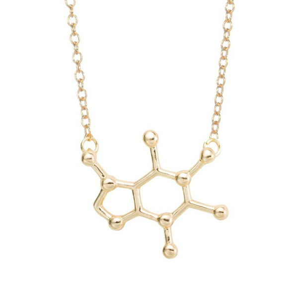 Halsband - KAFFEIN - Molekyl - Kemi