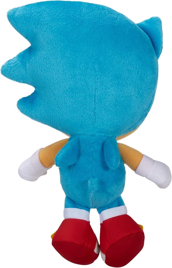9,8 tommer \" plysfigur lyseblå sonic