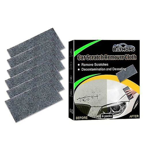 6 stk. Nano Sparkle Klud Bil Ridse Reparationsklud Nano Magisk Klud Til Bil