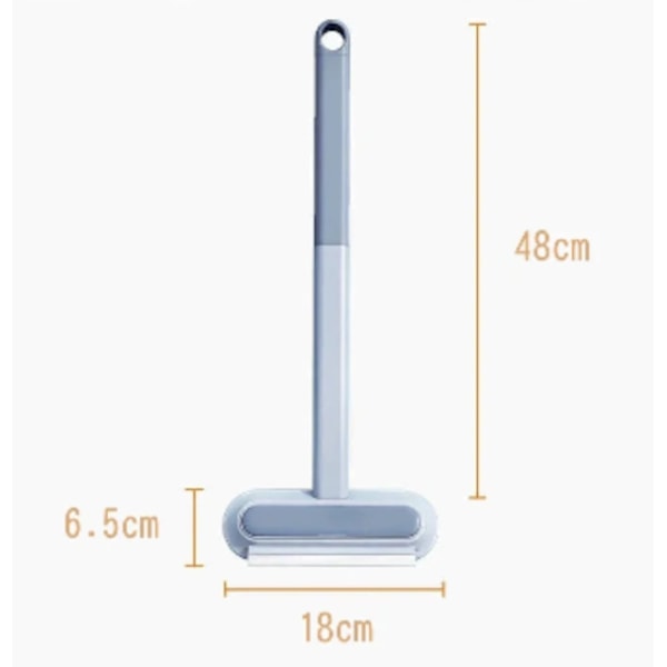 Fönsterrengöringsborste Mesh Brush, 4 i 1 fönsterrengöringsskrapa