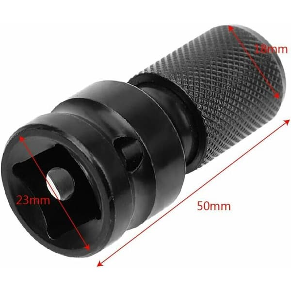 2 stk. Elektrisk Nøgle Konvertering Teleskopisk Chuck Airsoft Socket Housing Han
