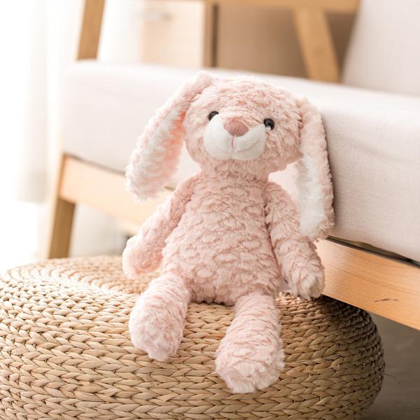 Pehmeä ja suloinen ystävä Tilda-pupu, vaaleanpunainen, 30 cm, 80623