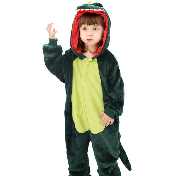 Slim Fit Børne Onesie - Dyre Halloween Kostume - Plys Frugt Heldragt