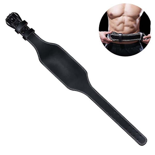 Fitness Lever Vægtløftning Læder Bælte, Powerlifting Fitness Bælter