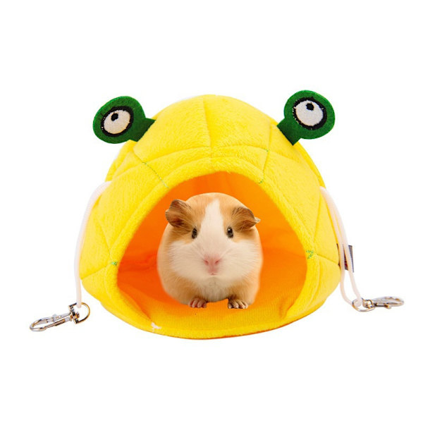 Hamster seng hus hamster sengetøj vinter hængende frugt ananas varm seng N