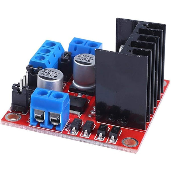 3-pack L298N motorstyrningsmodul Dual H-Bridge DC-motordrivkontroll Ste