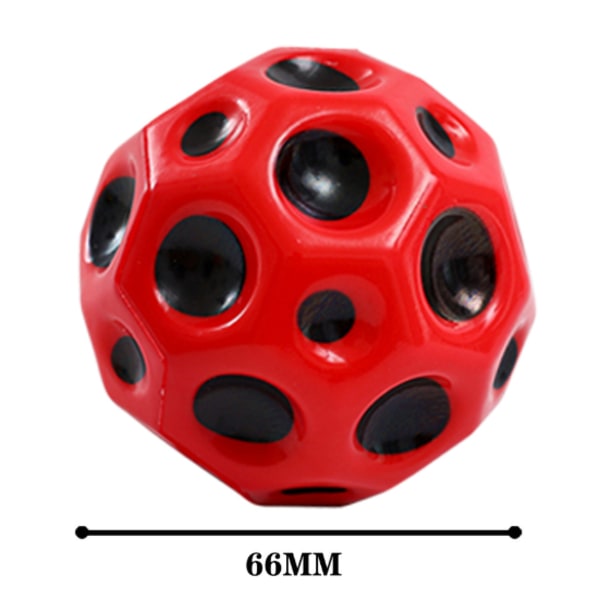 3 stk Space Balls Extreme High Bouncing Ball Tiktok Pop Bouncing