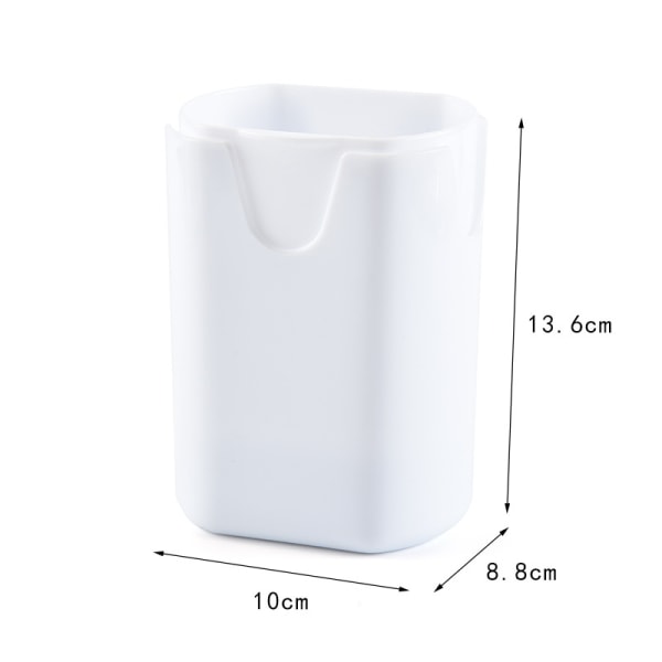 Friterade potatischips Hackade grönsaker vit 13,6*8,8*10cm