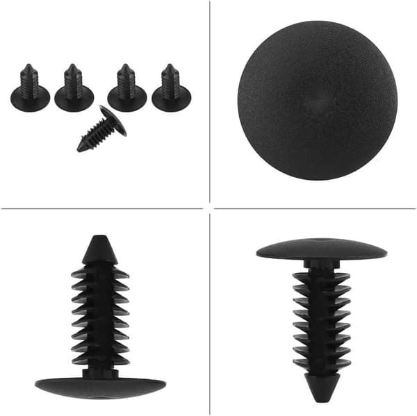 50 stk plastnitklips - Plastnitklips bilkarosseritrim Trim Reta