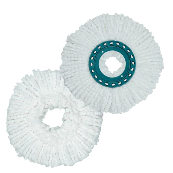 6 stk. utskiftbart tørkedeksel, rent, utskiftbart mikrofibermopphode, rengjøringsdeksel for absorberende gulvmopp, 42 cm bred