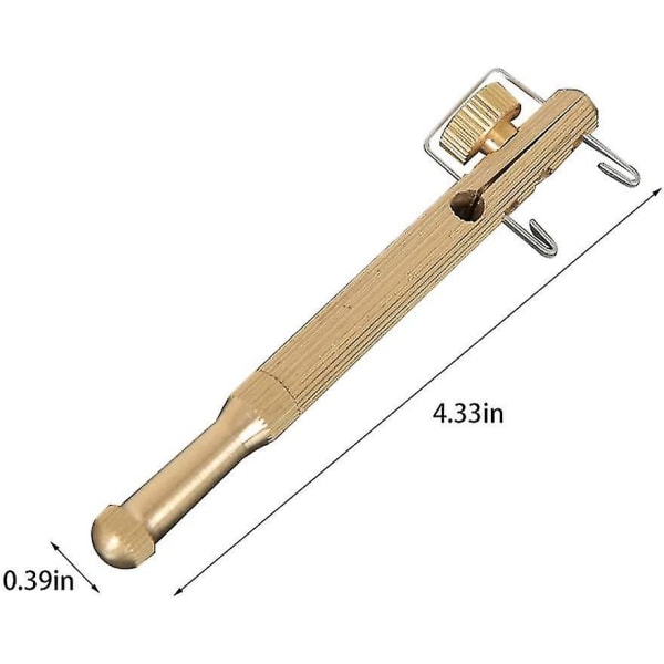Angling Knotting Hook Kobberbånd Bærbar Fiske Hook Knotting Tool Fiskeutstyr For Raskt Bundet Knuter Spenne