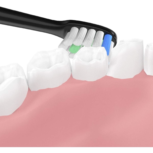 8 kappaletta harjaspäitä, jotka ovat yhteensopivia Xiaomi Deep Cleaning -hammasharjan kanssa, korvaa