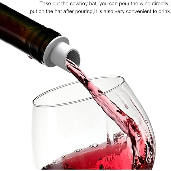 Universal Flaskepropper Sjov Prop Til Vinflaske Prop Propper Til At Holde Vin Frisk Genanvendelig Silikoneprop Prop Silikone Vinpropper（2 Stykker）