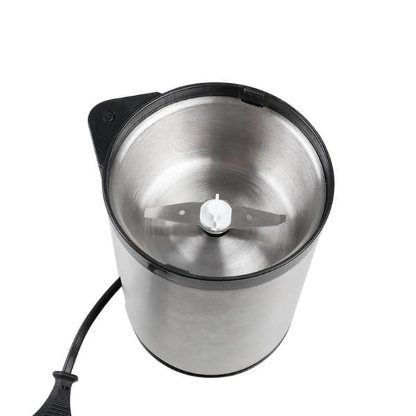 Kaffe Grinder One Touch Push-Button Control, 2/3 Kop Bønnekapacitet, Rustfrit