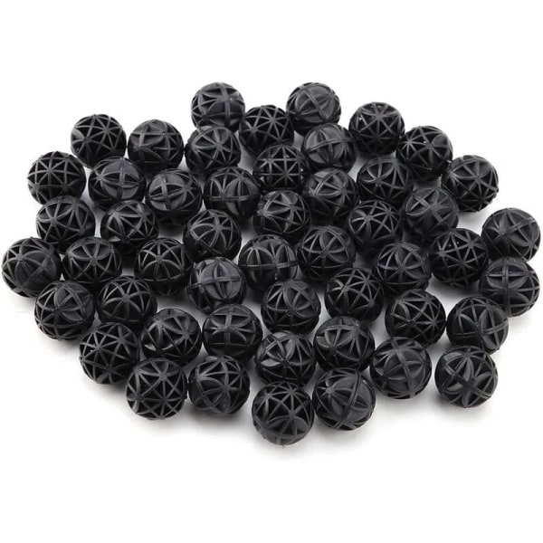 50 stk Bio Porøs Filter Biokjemisk Ball Filter Media Vannfilter Materiale