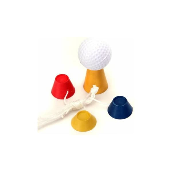 Set med 4 stk vintergolf-tees i gummi