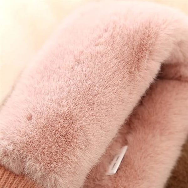 Pojke Flicka Vinter Fuzzy Halsduk Småbarn Varm Mjuk Mode Päls Hals Gaiter Barn Söta Krage