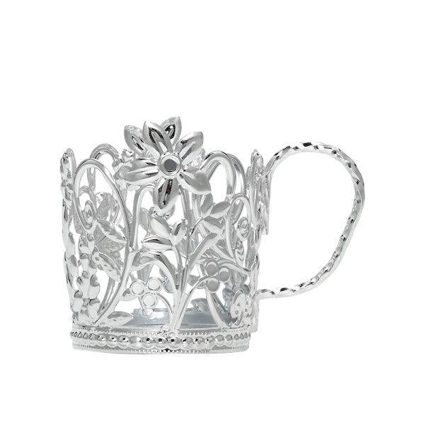 4 stk. Metal Kopholder med Håndtag Papirkopholder Varmeisolering Holder Anti-skoldning, 10*6*8cm