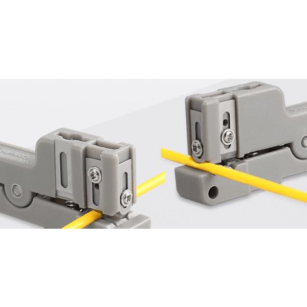 Fiberoptisk hylsavdragare tång 45-162 Crimper för fiberoptisk buffert