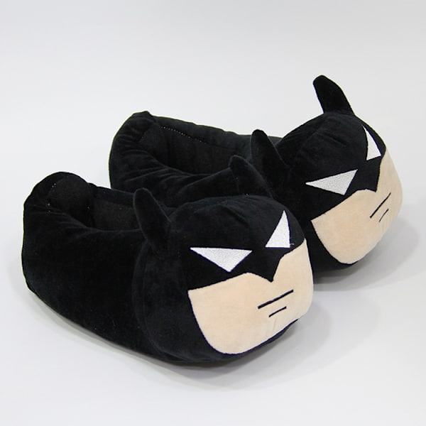 Batman Vintertofflor Roliga Unisex Vuxna Fyllda Plyschskor inomhu