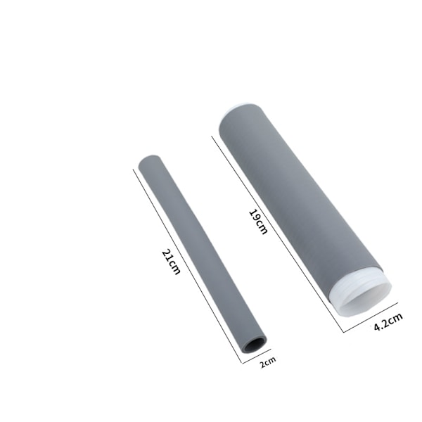Silikon Håndtak Holder, Silikon Gryteholdergrep, Håndtakgrep Gryteholder, for Jern, Kasserolle, Metall Stekepanner, Stekepanner, Grill, 2 Pakk