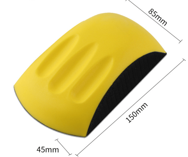 Håndslibningsblok, slibeblokke til slibeskive, 150mm (6\")