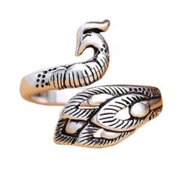 4 stk strikkepinne-ring, heklenålring, ring, sytilbehør