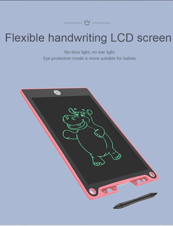 10 tommer LCD skrivetablet Læring Uddannelseslegetøj til børn Skrivning Dra