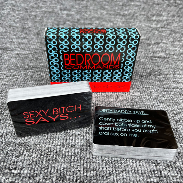 Bed Room Bedroom Commands card game