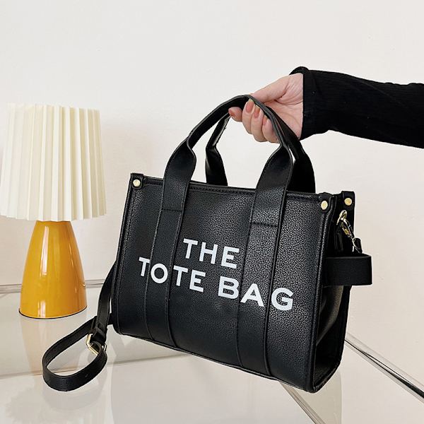 Tote taske til kvinder, PU læder personlig trendy tote taske, Crossb