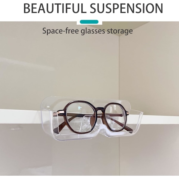 Ögonblicksorganiserare/Visning/Hållare Väggmonterad Glasögonförvaring - 4 Stycken Hängande Glasögonhållare Inredningsdekoration Glasögonhållare för Hem, Sovrum