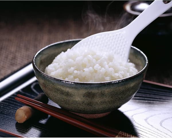 6 stk ris skje padle plast Non Stick hvit japansk ris matlaging sc