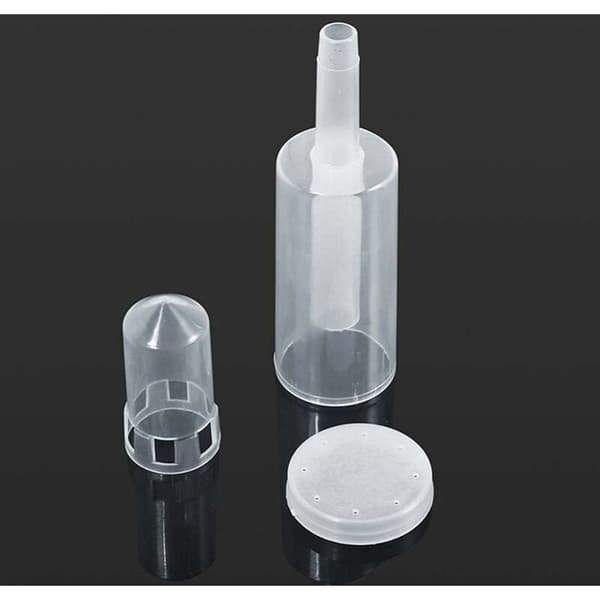 10 st plastjäsningsrör, jäsningslås, jäsningsbubblare, för vinframställning, konservering, 11,5 cm