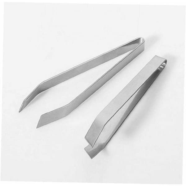 Fiskbens-pincett i rostfritt stål, 2-pack