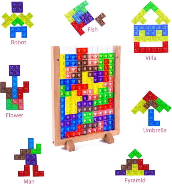 3D läpinäkyvät opetuslelut