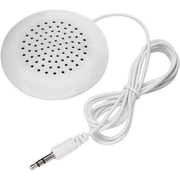 Mini puhelinkaiutin, 3,5 mm:n stereo ulkokaiutin, yhteensopiva MP3-, MP4-, iOS- ja CD-soittimien kanssa