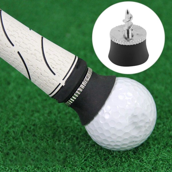 Golf pick-up, aftagelig boldgriber, boldretriever, silikone og legering M