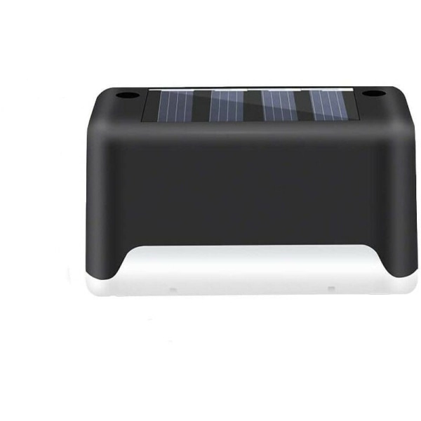 1 Pack Solar Stair Lights väriä vaihtavat vedenpitävät aidan valot aurinkokansi