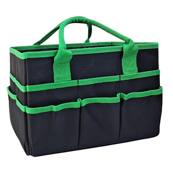 Foldbar Kontorfilmappe - Sammenklappelig Haveværktøjsopbevaringspose - Lærerens Tote Bag - Kontorartikler