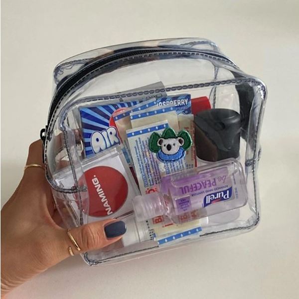 Läpinäkyvä Pvc-matkakosmetiikkalaukku Koala
