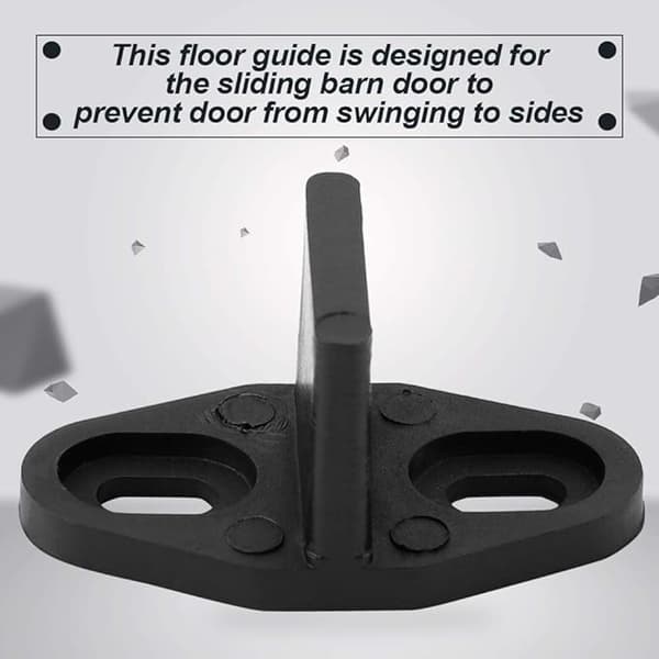 Gulvguide, god styrke plastbelagt sort gulvguide gulvguide Doo