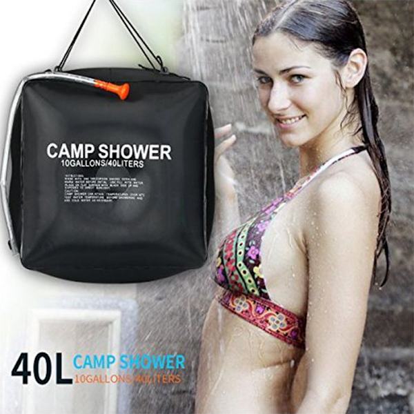 40L Solvarme Bruserpose Camping Bruserpose til Udendørs Vandreture Klatring