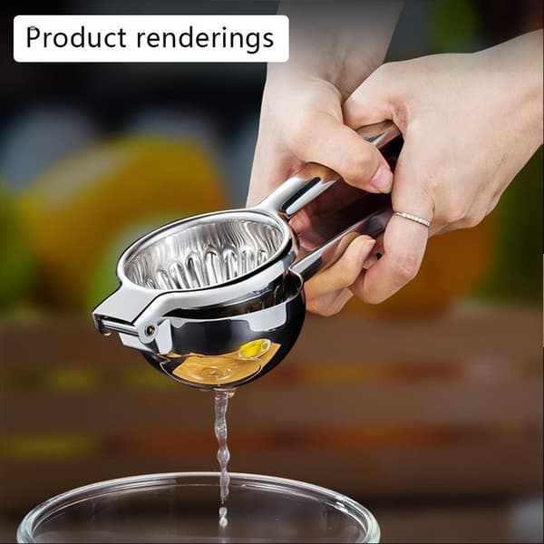 Sitronspresser Juicer, Manuell Sitronspresser, Rustfritt Stål Juicer Håndpress