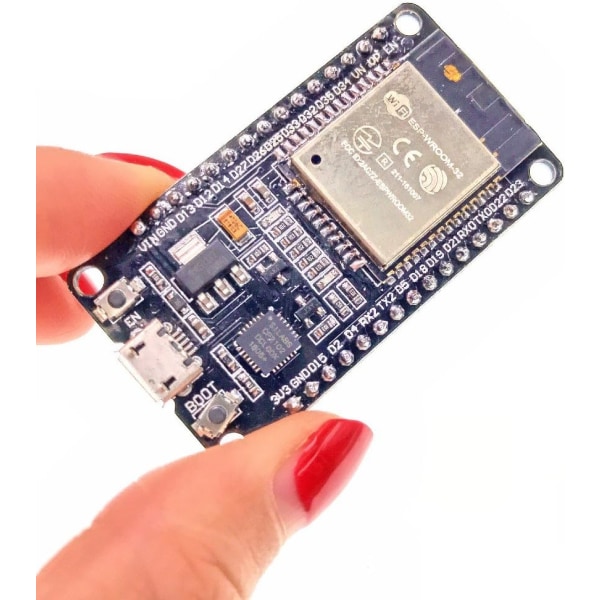 ESP-32S ESP32 Utviklingskort Dual Mode 2.4GHz WiFi + Bluetooth Antenne M